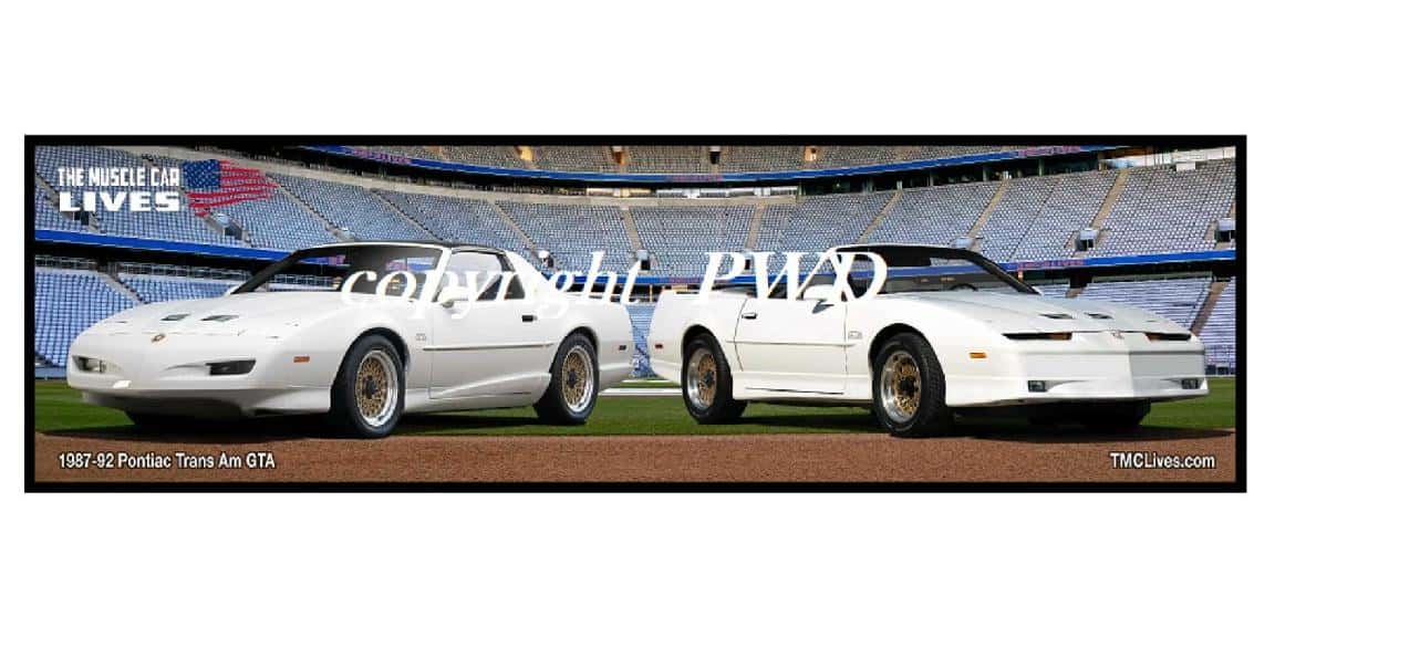 Tribute Series Mat: 1987-92 Pontiac Firebird GTA (#039)